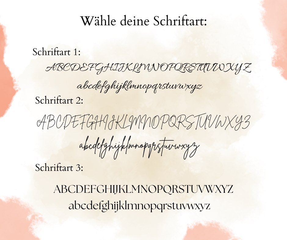 Personalisierte Halskette – Geburtsblume & Geburtsstein