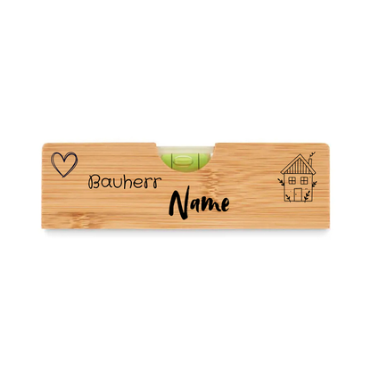 Wasserwaage mit Flaschenöffner, Geschenk für Männer