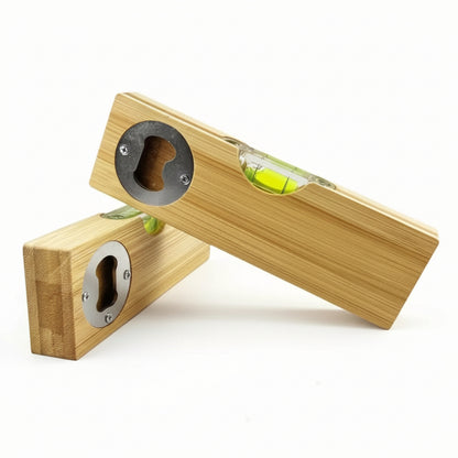 Wasserwaage mit Flaschenöffner, Geschenk für Männer