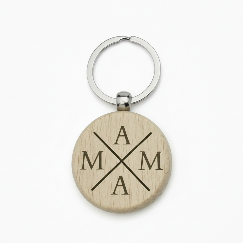 Personalisierter Schlüsselanhänger für MAMA & PAPA