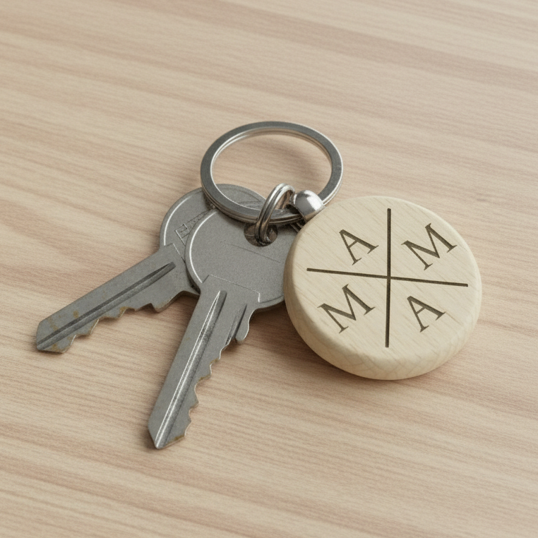 Personalisierter Schlüsselanhänger für MAMA & PAPA