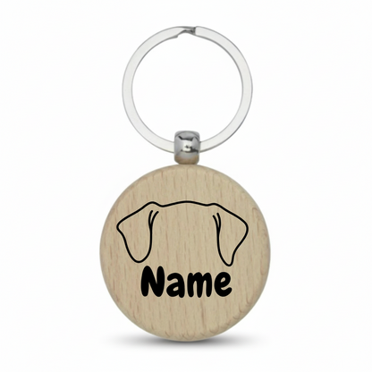 Schlüsselanhänger Hundeohren