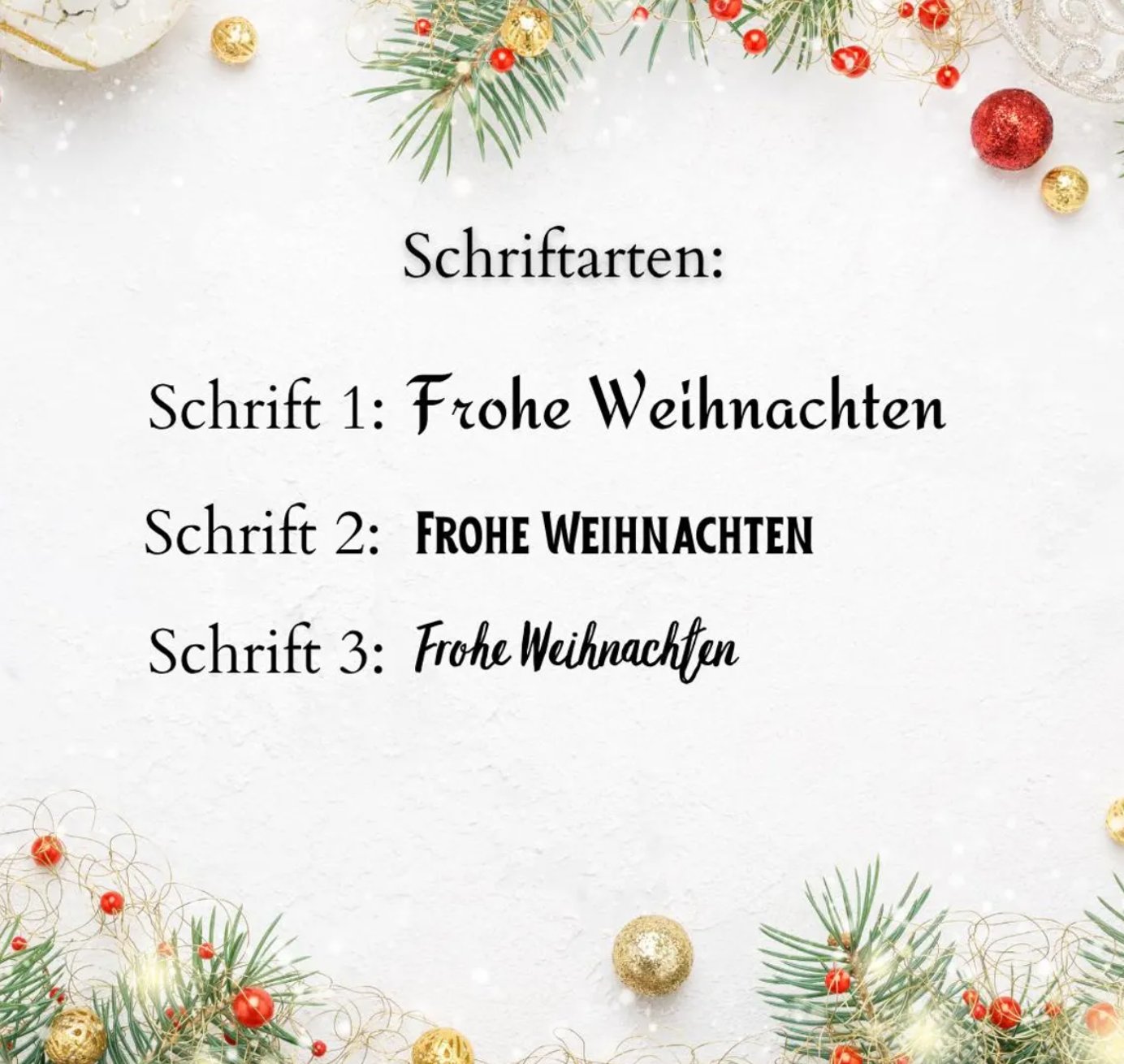 Personalisierte, gravierte Christbaumkugel aus Glas