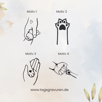 Personalisierter Holz-Schlüsselanhänger für Katzenliebhaber