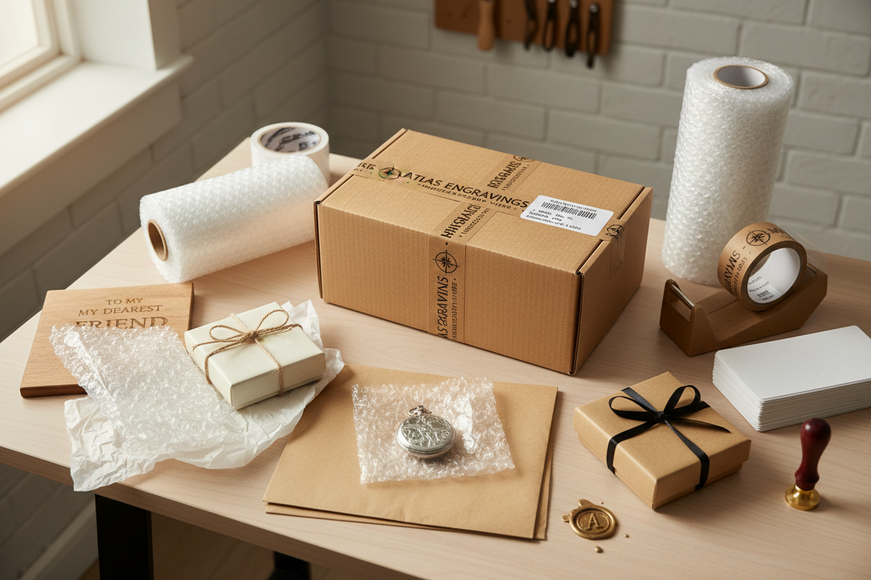 Verpacken für den Versand